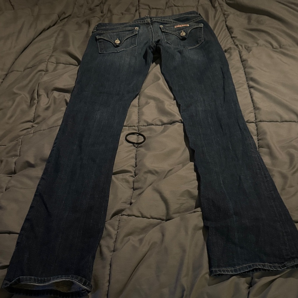 Hudson Jeans Dark Blue Straight Leg Women's Denim great condition - Picture 7 of 8
